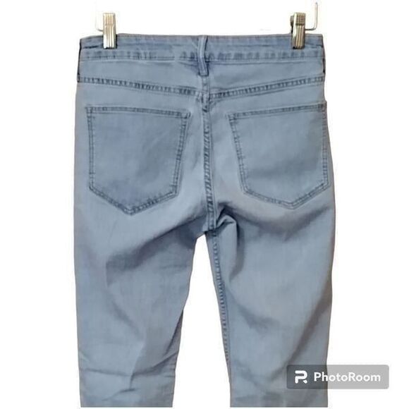 H&M &Denim Light Blue Skinny Ankle Jeggings Jeans Size 26 - Picture 4 of 7